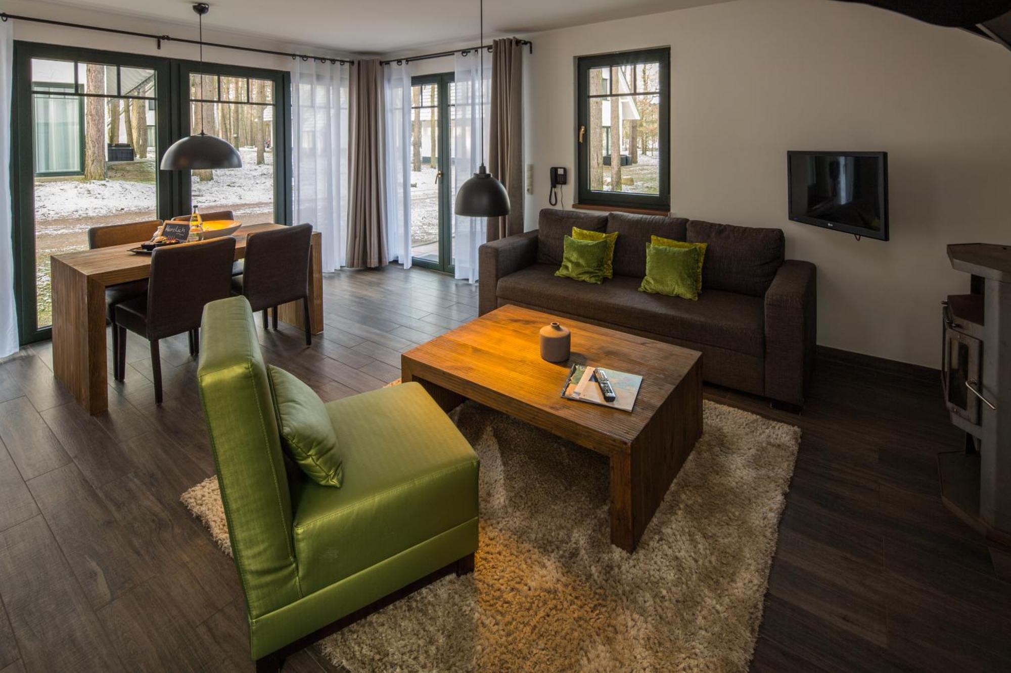 Van Der Valk Naturresort Drewitz Nossentiner Huette ภายนอก รูปภาพ